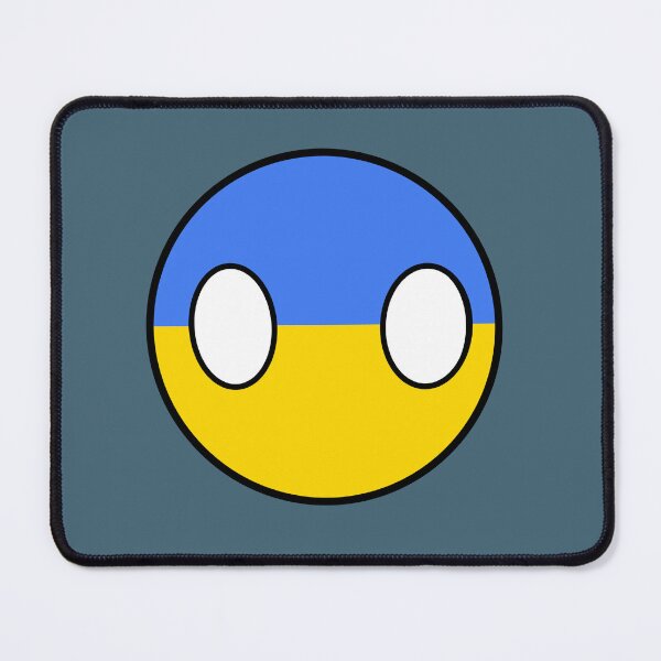 Item preview, Ukraine country-ball designed and sold by Captain-Nemo-.