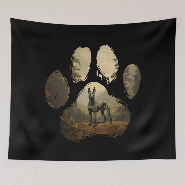 Item preview, Funny Xoloitzcuintli Xolo Paw Foggy Mountain Tree Mom Dad Kids designed and sold by rafaeltto.