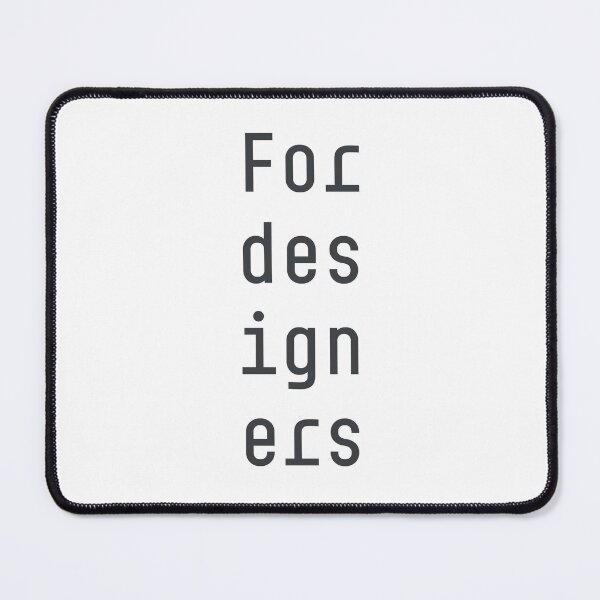 Item preview, Vertical Deconstructed Typography Poster For Designers designed and sold by drTerrens.