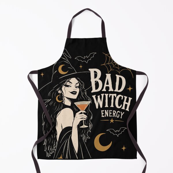 Item preview, Bad Witch Energy Vintage Witch Halloween | Black Gothic Witch Aesthetic Graphic designed and sold by MonNoir.