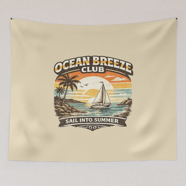 Item preview, Ocean Breeze Club designed and sold by dmayuscula.