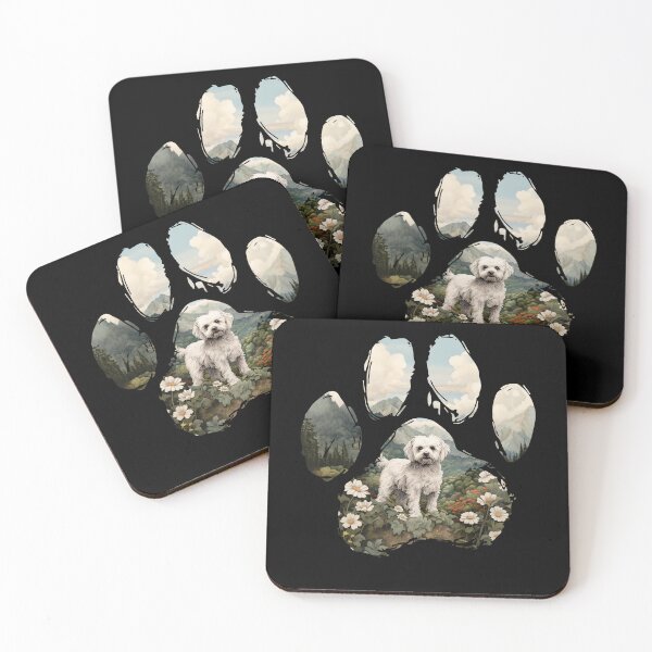 Item preview, Funny Westiepoo Paw Foggy Mountain Tree Mom Dad Kids designed and sold by rafaeltto.