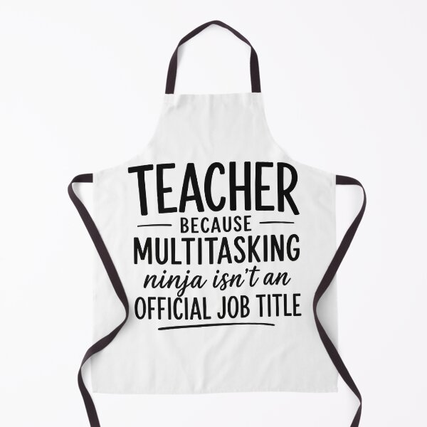 Item preview, Teacher Because Multitasking Ninja Isn’t an Official Job Title Funny T-Shirt designed and sold by Sunday.Supply.
