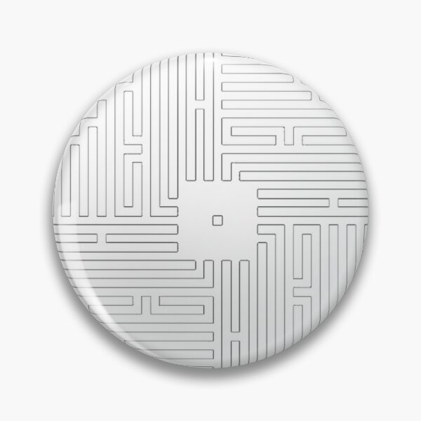 Item preview, Amelia White Modern Geometric Kufi Calligraphy Fro designed and sold by Iza-Lua.