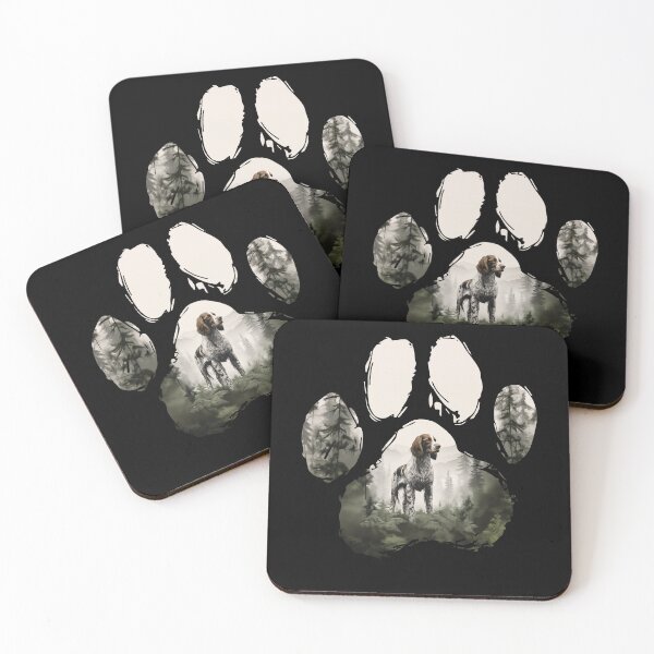 Item preview, Funny Welsh Springer Spaniel Paw Foggy Mountain Tree Mom Dad Kids designed and sold by rafaeltto.