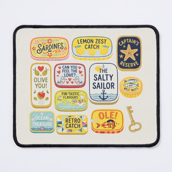 Item preview, Tin of Sardines Collection designed and sold by LumeSpire.