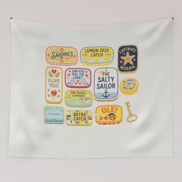 Item preview, Tin of Sardines Collection designed and sold by LumeSpire.