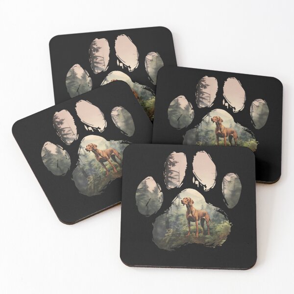 Item preview, Funny Vizsla Paw Foggy Mountain Tree Mom Dad Kids designed and sold by rafaeltto.