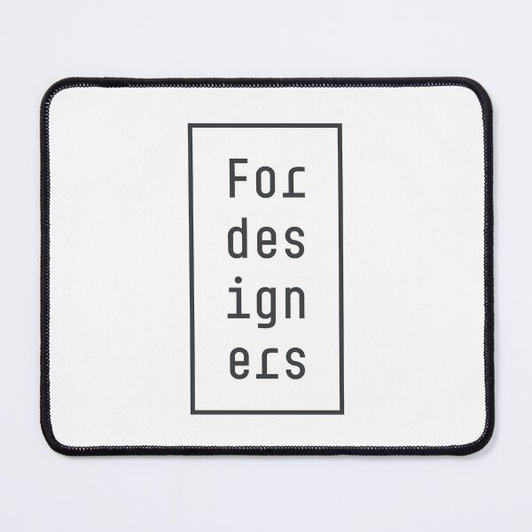 Item preview, Vertical Deconstructed Typography Poster For Designers designed and sold by drTerrens.
