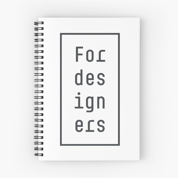 Item preview, Vertical Deconstructed Typography Poster For Designers designed and sold by drTerrens.