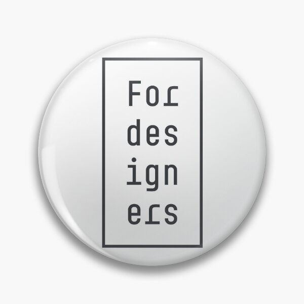 Item preview, Vertical Deconstructed Typography Poster For Designers designed and sold by drTerrens.
