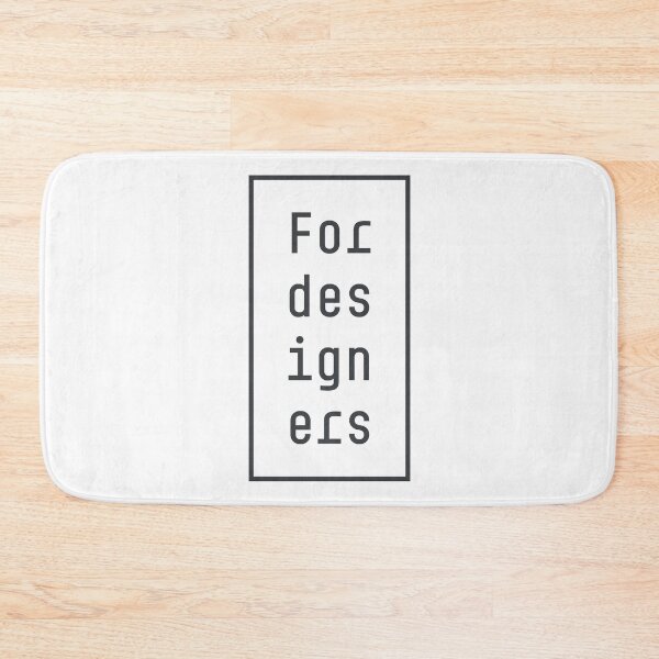 Item preview, Vertical Deconstructed Typography Poster For Designers designed and sold by drTerrens.