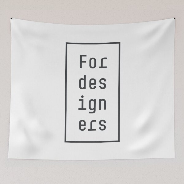 Item preview, Vertical Deconstructed Typography Poster For Designers designed and sold by drTerrens.