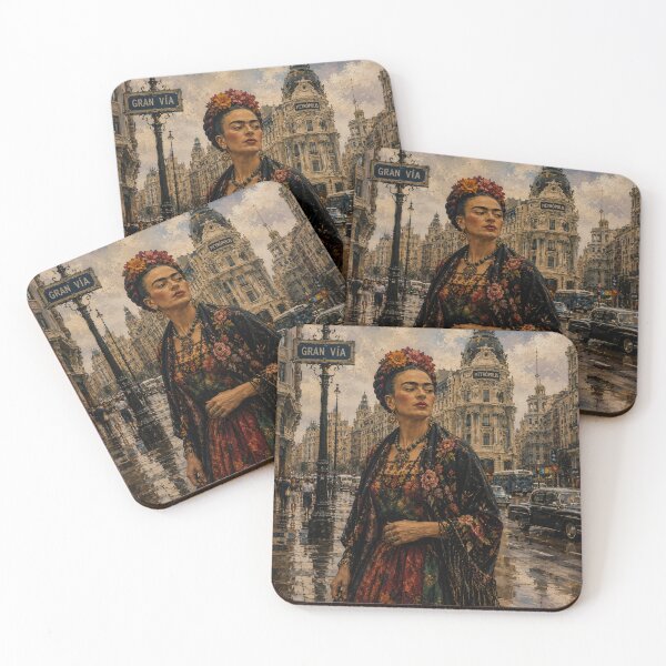Item preview, frida Kahlo Madrid designed and sold by Muycote.