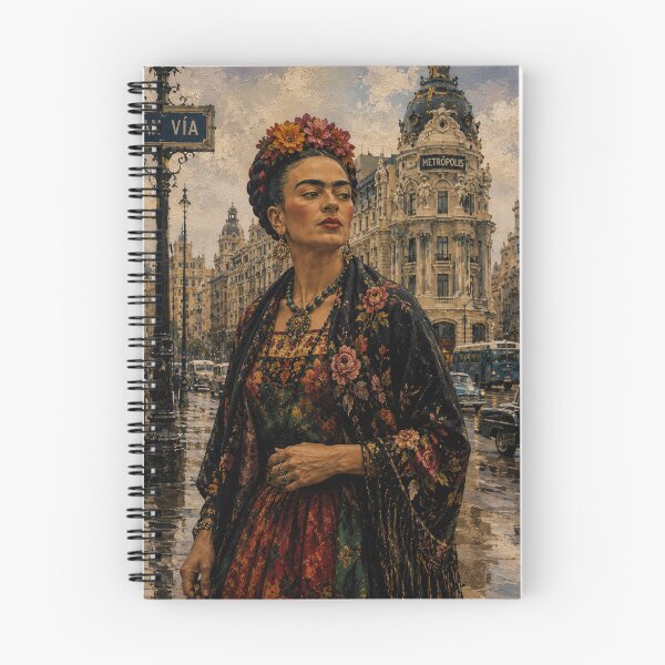 Item preview, frida Kahlo Madrid designed and sold by Muycote.