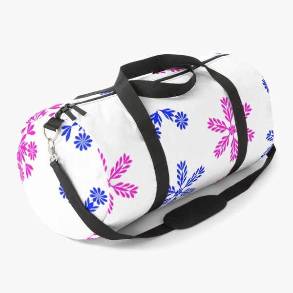 Item preview, Vibrant Pink and Blue Floral Snowflake Seamless Pattern designed and sold by Ei-Ei.