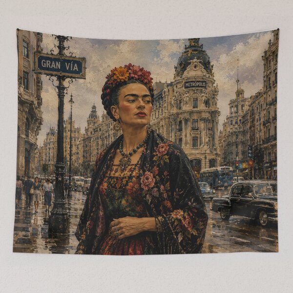 Item preview, frida Kahlo Madrid designed and sold by Muycote.