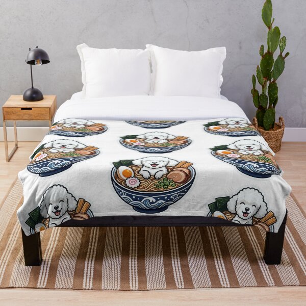 Item preview, Cute Poodle in Ramen Bowl designed and sold by rymarenko.