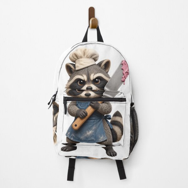 Item preview, Raccoon Baker with Spatula designed and sold by Snurly.