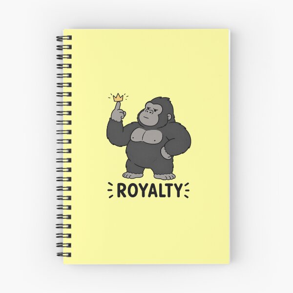 Item preview, Royal Gorilla Crown Sticker designed and sold by MonkiFlipp.
