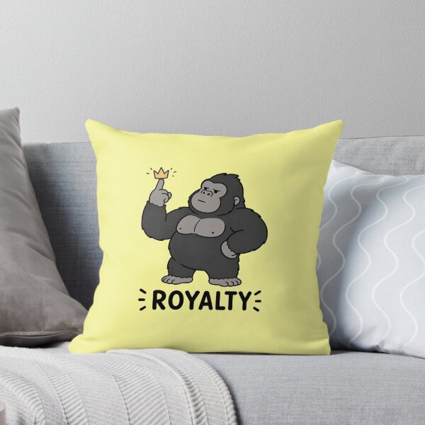 Item preview, Royal Gorilla Crown Sticker designed and sold by MonkiFlipp.