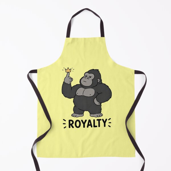 Item preview, Royal Gorilla Crown Sticker designed and sold by MonkiFlipp.