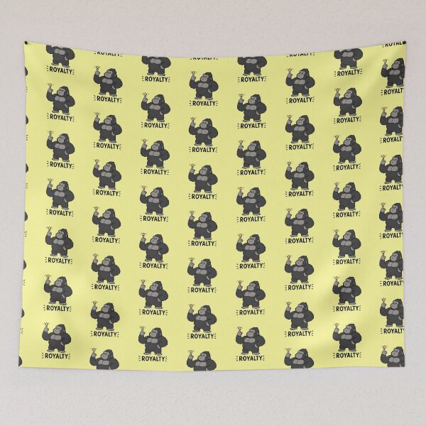 Item preview, Royal Gorilla Crown Sticker designed and sold by MonkiFlipp.