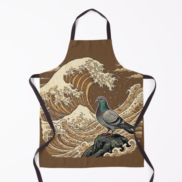Item preview, Great Breadcrumb Wave Pigeon Art designed and sold by azule1.