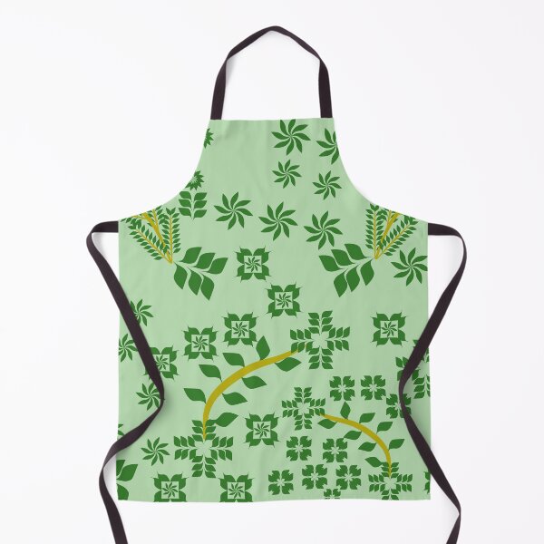 Item preview, Minimalist Botanical Branch Seamless Pattern with Green Floral Motifs designed and sold by Ei-Ei.