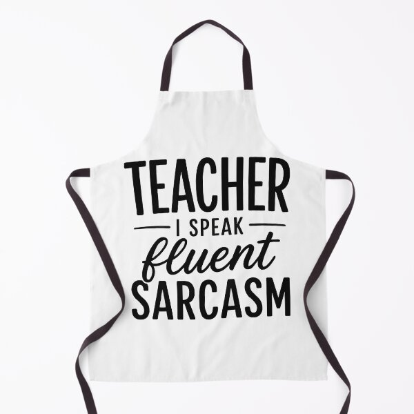 Item preview, Teacher I Speak Fluent Sarcasm Funny Teacher Typography T-Shirt designed and sold by Sunday.Supply.