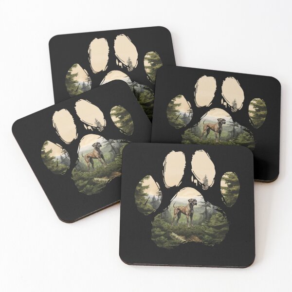 Item preview, Funny Treeing Tennessee Brindle Paw Foggy Mountain Tree Mom Dad Kids designed and sold by rafaeltto.