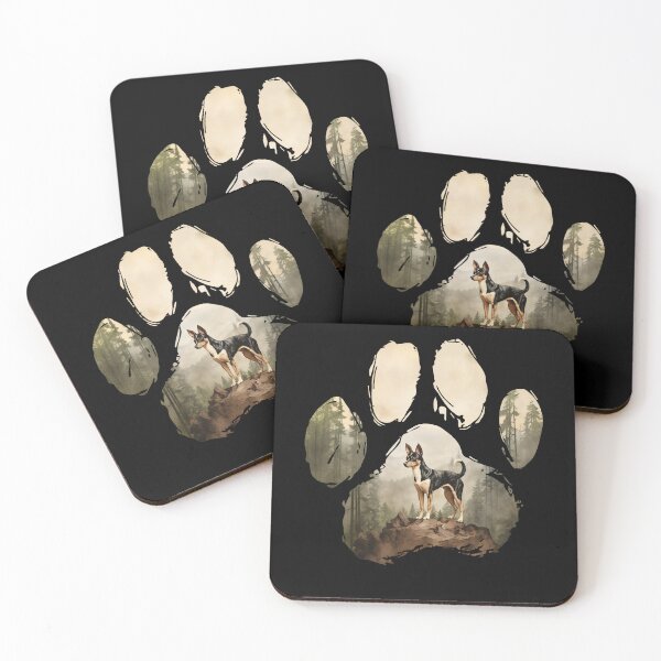 Item preview, Funny Toy Fox Terrier Paw Foggy Mountain Tree Mom Dad Kids designed and sold by rafaeltto.