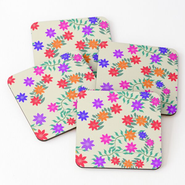 Item preview, Retro Colorful Botanical Floral Seamless Pattern with Twisting Vines designed and sold by Ei-Ei.