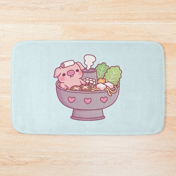 Item preview, Funny Pig Relaxing in Steamboat Hotpot Hot Tub designed and sold by rustydoodle.