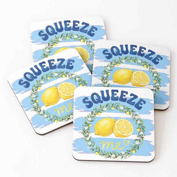 Item preview, Squeeze Lemon Me Cute Citrus Funny Pun Foodie Quote designed and sold by Yellowriversss.