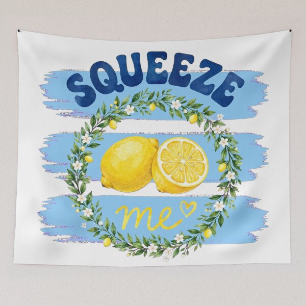 Item preview, Squeeze Lemon Me Cute Citrus Funny Pun Foodie Quote designed and sold by Yellowriversss.