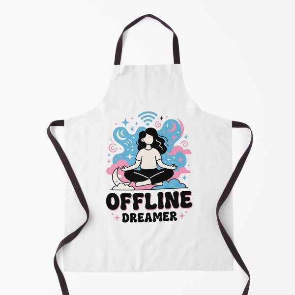 Item preview, Offline Dreamer Meditation Aesthetic Girl designed and sold by Zazz Lee.
