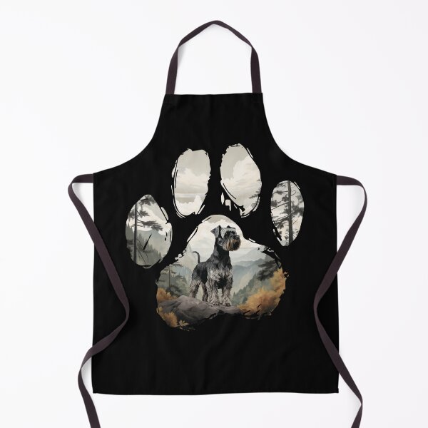 Item preview, Funny Standard Schnauzer Paw Foggy Mountain Tree Mom Dad Kids designed and sold by rafaeltto.