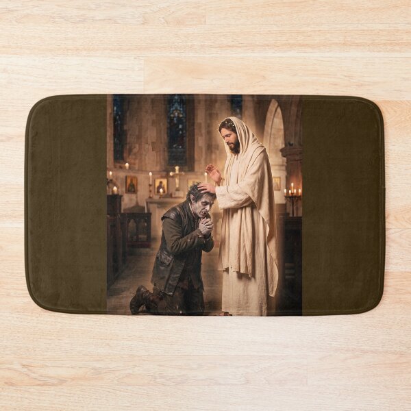 Item preview, Jesus gives vampire his soul back. designed and sold by WiseBow.