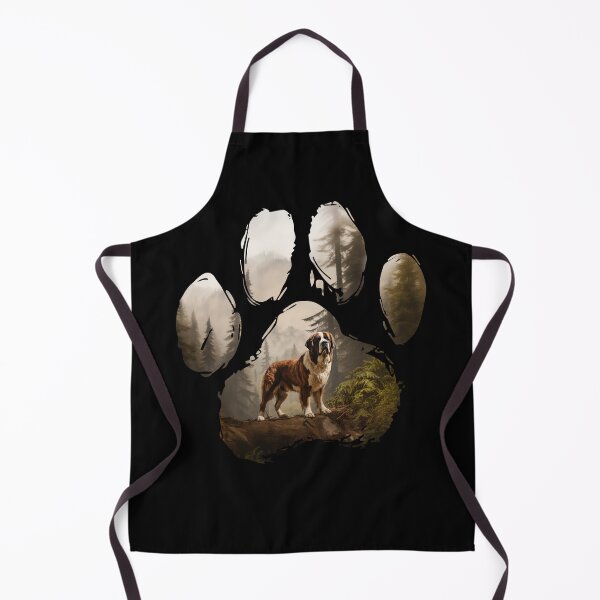 Item preview, Funny St. Bernard Paw Foggy Mountain Tree Mom Dad Kids designed and sold by rafaeltto.