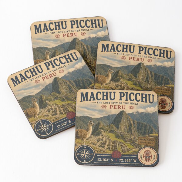 Item preview, Machu Picchu Vintage Travel Sticker | Peru Inca  designed and sold by naturalsurvival.