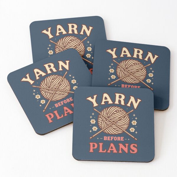 Item preview, Yarn Before Plans – Fun knitting and wool design designed and sold by dude-sign.
