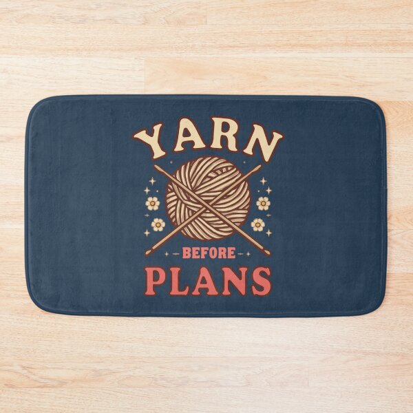 Item preview, Yarn Before Plans – Fun knitting and wool design designed and sold by dude-sign.