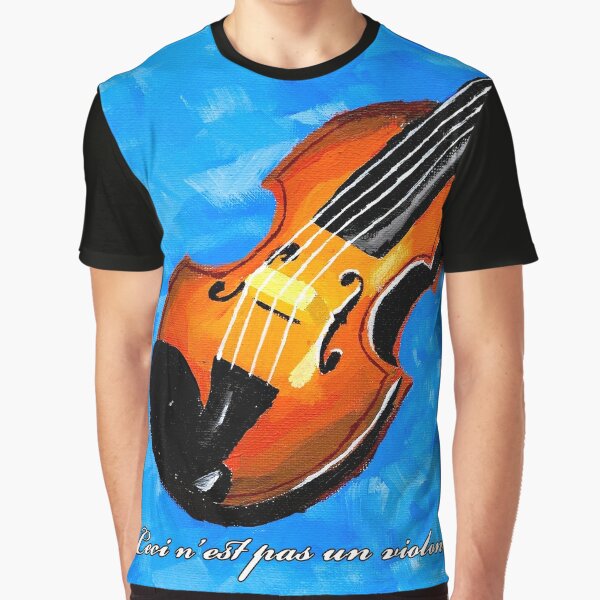 Enfants Violon Paix Main Signe violoniste instrument Unisexe Nouveauté Musique T-Shirt 