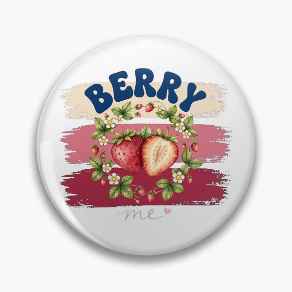 Item preview, Berry Strawberry Me Citrus Funny Pun Foodie Quote designed and sold by Yellowriversss.
