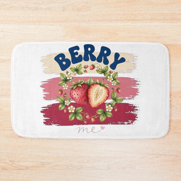 Item preview, Berry Strawberry Me Citrus Funny Pun Foodie Quote designed and sold by Yellowriversss.