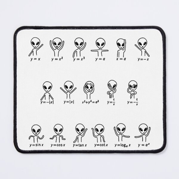 Item preview, Alien Math Function Party designed and sold by locielart.