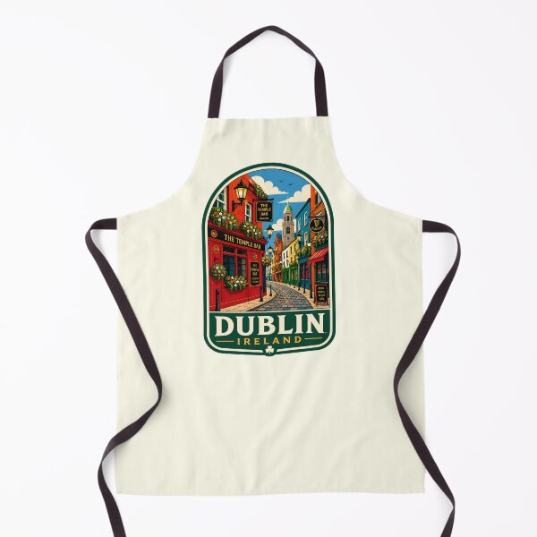 Item preview, Vintage The Temple Bar Dublin Ireland Street designed and sold by Imaginationbeyond.