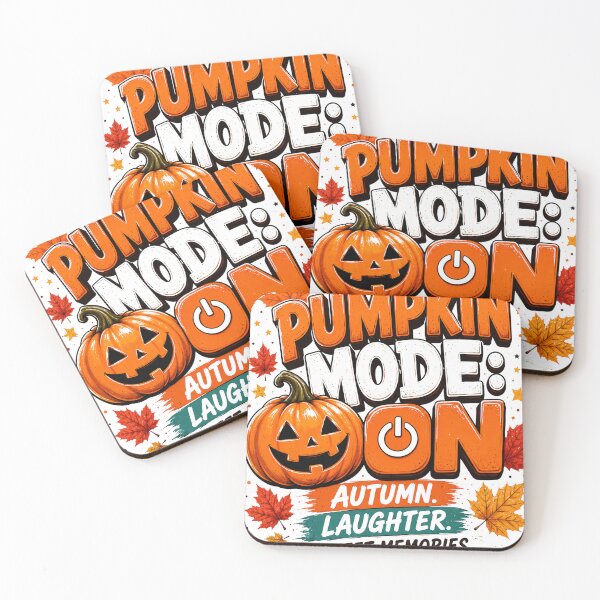 Item preview, Pumpkin Mode: ON Shirt | Funny Halloween T-Shirt | Autumn Graphic Tee designed and sold by CKADigital.
