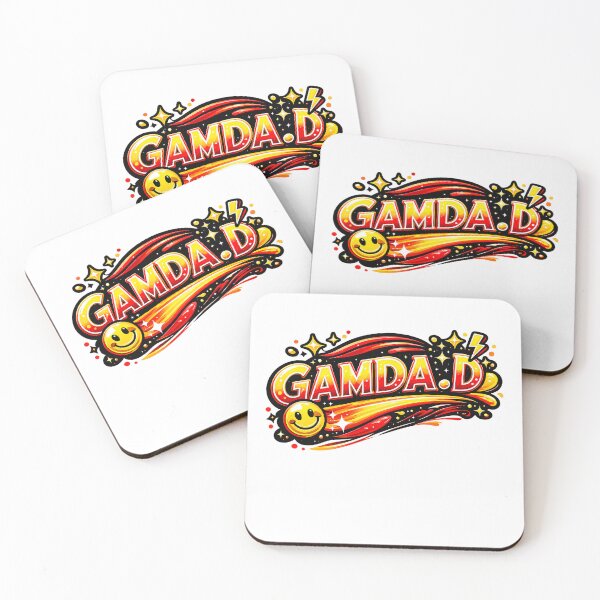 Item preview, Gamda Retro Smiley Pop Art designed and sold by SurrealSproutz.
